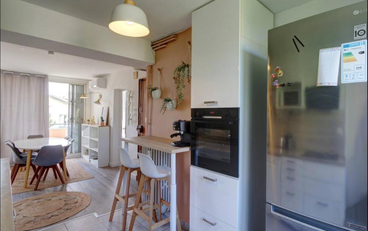 Le Smile - 3 Bedrooms - 8Pers - Parking - Centre Gare Montpellier Exteriör bild