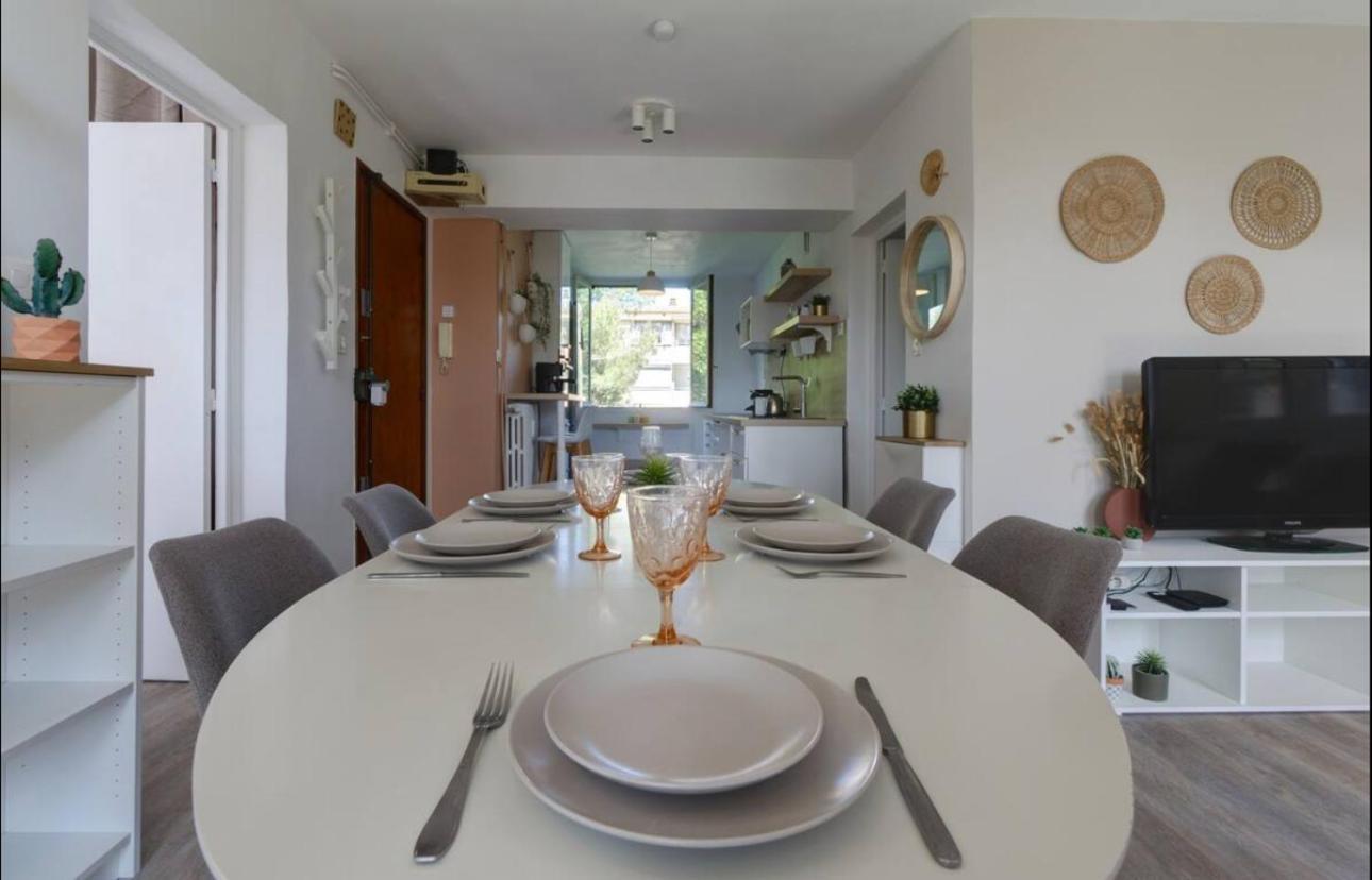 Le Smile - 3 Bedrooms - 8Pers - Parking - Centre Gare Montpellier Exteriör bild